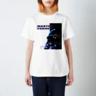 sasabayashi8のフードフェレット　青 スタンダードTシャツ