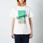 絵しりとりで描いたやつらの夏T Regular Fit T-Shirt