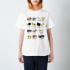 momolove のねこ寝姿図鑑 Regular Fit T-Shirt