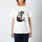 cats&reptiles cafe Odd eyeのOdd eyeグッズ Regular Fit T-Shirt