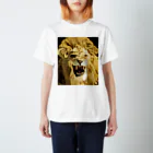 NAKAMARU ART SHOPのLION Regular Fit T-Shirt