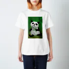 Washiemon and Ai-chan's ShopのPANDA No.4 スタンダードTシャツ