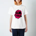 ☆アヤカシ(妖黒烏龍)のアヤカシ・ヘッドフォン(PINK) Regular Fit T-Shirt