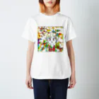 higehiroshigeのhigehiroオリジナルデザイン エモい画Tシャツ スタンダードTシャツ