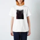 黒猫sceneryの黒猫のミニクロくん Regular Fit T-Shirt