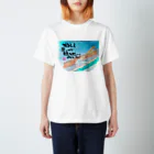 ハムちゃんねるによるハム文字グッズの流しそうめん Regular Fit T-Shirt