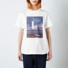 Imsk (ｱｲﾏｽｸ)のSummer sky Tシャツ Regular Fit T-Shirt