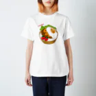 Draw freelyのロコモコ Regular Fit T-Shirt