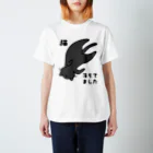 多喜の黒猫落ちてました Regular Fit T-Shirt