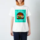 かふぇおれ店のはむちーずばーがー スタンダードTシャツ