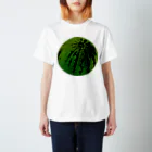 ヨープキャンが気になったのすいか -watermelon- 丸 スタンダードTシャツ