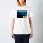 tamdmaのShimin pool  white スタンダードTシャツ