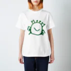 ちびらびっとのかにTシャツ　緑 スタンダードTシャツ