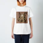 a.m　factoryのもふもふデグーシリーズ Regular Fit T-Shirt