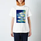 sketchbook shopの青の淵 Regular Fit T-Shirt