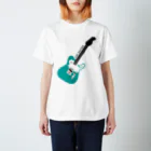 shimizu storeのCAT GUITAR Regular Fit T-Shirt