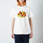 satoharuの木の葉の森のキノコたち Regular Fit T-Shirt