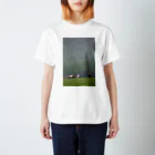 f.animalsの緑にたたずむ馬 Regular Fit T-Shirt