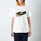 SKULL-2のすろくまノーズアートB-24 Regular Fit T-Shirt