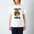 MSMMERのヤキソバアフロPAPA スタンダードTシャツ