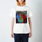 絵を描くの原色お爺さん Regular Fit T-Shirt