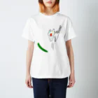 しおれの部屋のきゅうりにおびえるれいくん Regular Fit T-Shirt