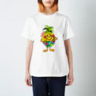 2525aloha_xoxo_hawaiiのALOHA(Ü)Pineapple♡Boy スタンダードTシャツ