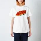 脂身通信Ｚのすいか_2108 Regular Fit T-Shirt