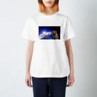 ねこの風太の宇宙を感じる風太 スタンダードTシャツ