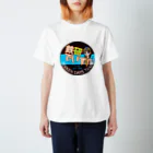 米田淳一未来科学研究所ミュージアムショップ（SUZURI支店）の鉄研でいずヘッドマーク柄 Regular Fit T-Shirt