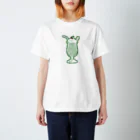 アオフジマキのドットメロンクリームソーダ Regular Fit T-Shirt