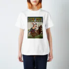 nidan-illustrationの"cow boy"(武者絵) #1 スタンダードTシャツ