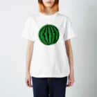 mekadangoのスイカ(緑) Regular Fit T-Shirt