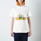 主。のひよこさんの夏休み　0827 スタンダードTシャツ