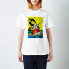 だるまキャットのアマビエタロット・力くん Regular Fit T-Shirt