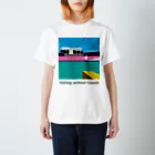 FISHING without FRIENDSのfishing without friends 1 スタンダードTシャツ