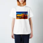 GALLERY misutawoの黄色のトライアンフGT6mk3 Regular Fit T-Shirt