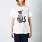 muramotochihiroのギザ耳CAT スタンダードTシャツ