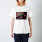 parking_techniqueの植物園の薔薇 Regular Fit T-Shirt