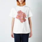 Katie（カチエ）のシャクヤクの花束 スタンダードTシャツ