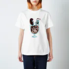 桜のアイスコーヒー Regular Fit T-Shirt