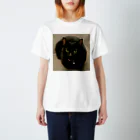 福丸屋の黒猫(くろねこ) Regular Fit T-Shirt