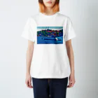 GALLERY misutawoのフランス コート・ダジュールのヨット Regular Fit T-Shirt