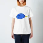 子どもの絵デザインのイッチーの絵 Regular Fit T-Shirt