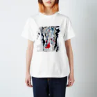 musiuniのいい感じのもの店のNumber 04 錦鯉 Regular Fit T-Shirt