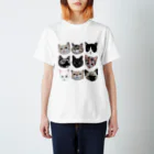 猫とやっし～ぃのアレコレのいろんな猫ちゃん9 Regular Fit T-Shirt