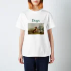 Parallel Imaginary Gift ShopのLakeside Dog Community Park Regular Fit T-Shirt