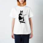 マツバラのふといねこ スタンダードTシャツ