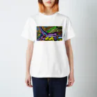 khdrawingの助手席からの景色 スタンダードTシャツ