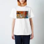 加楽巣のsome people feel the rain, others just get wet. スタンダードTシャツ